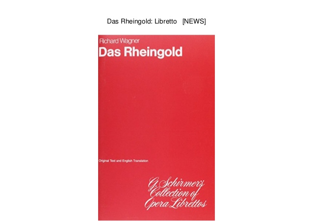Das rheingold libretto pdf ebook